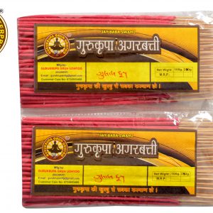 GURUSHRADDHA Gulab Dhoop Agarbatti charcoal and chemical free incense sticks.200gm Packing.